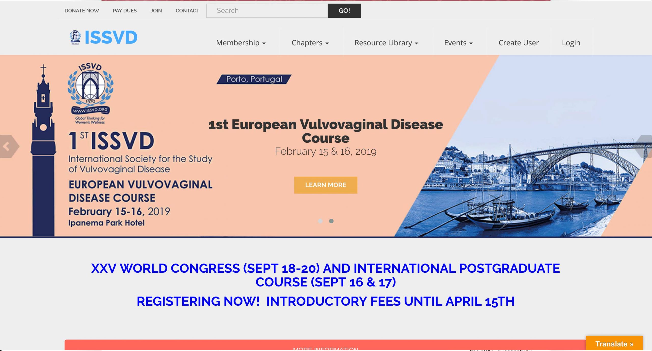 ISSVD - International Society for the Study of Vulvovaginal Diseases - Home Page