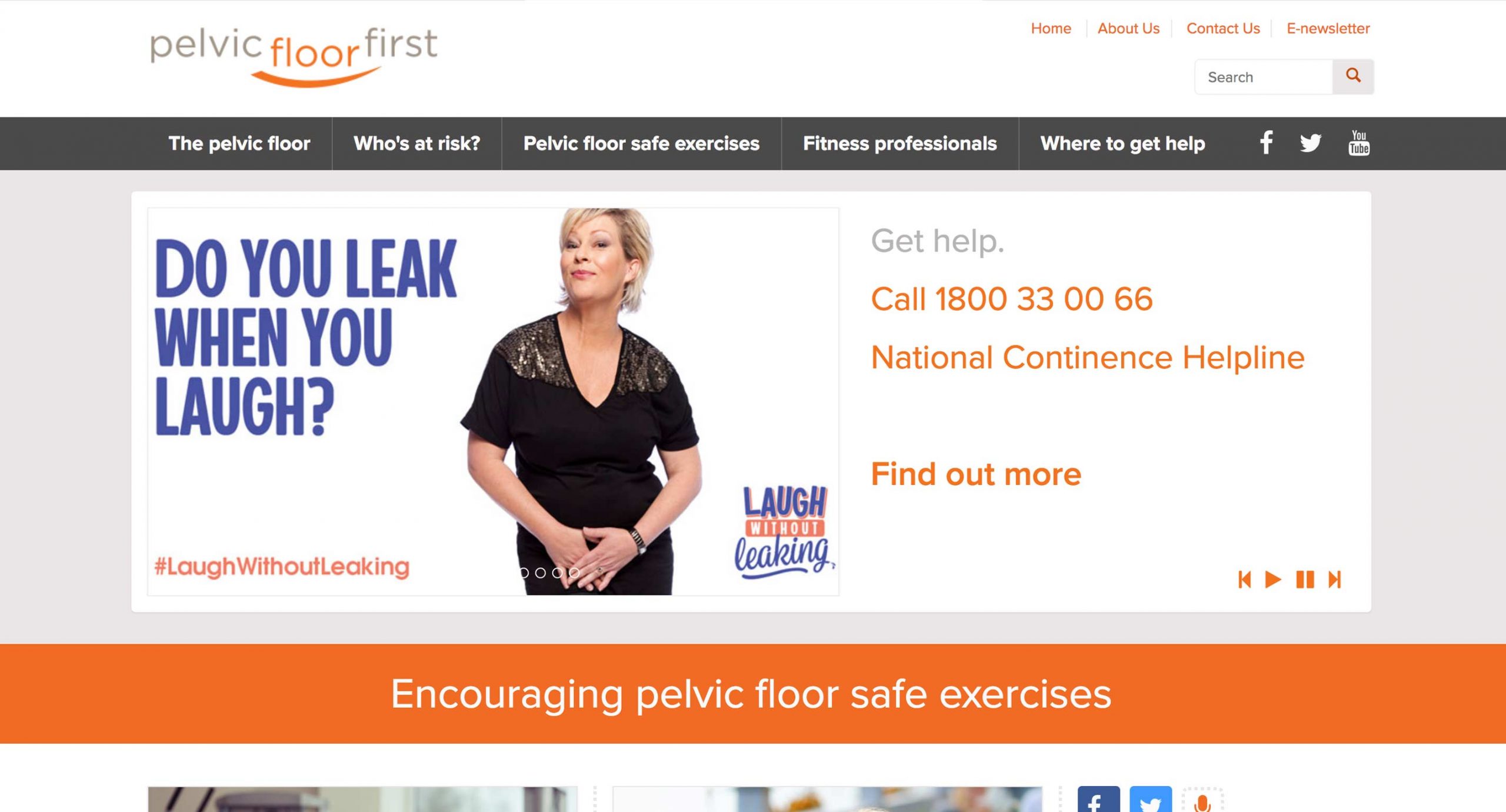Pelvic Floor First - Home Page