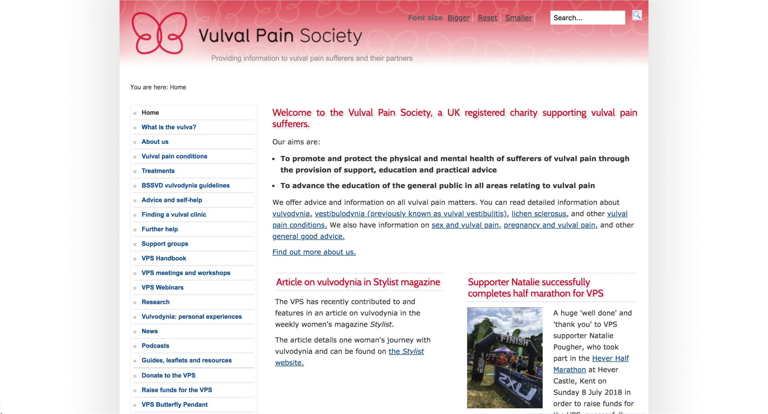 Vulva Pain Society - Home Page
