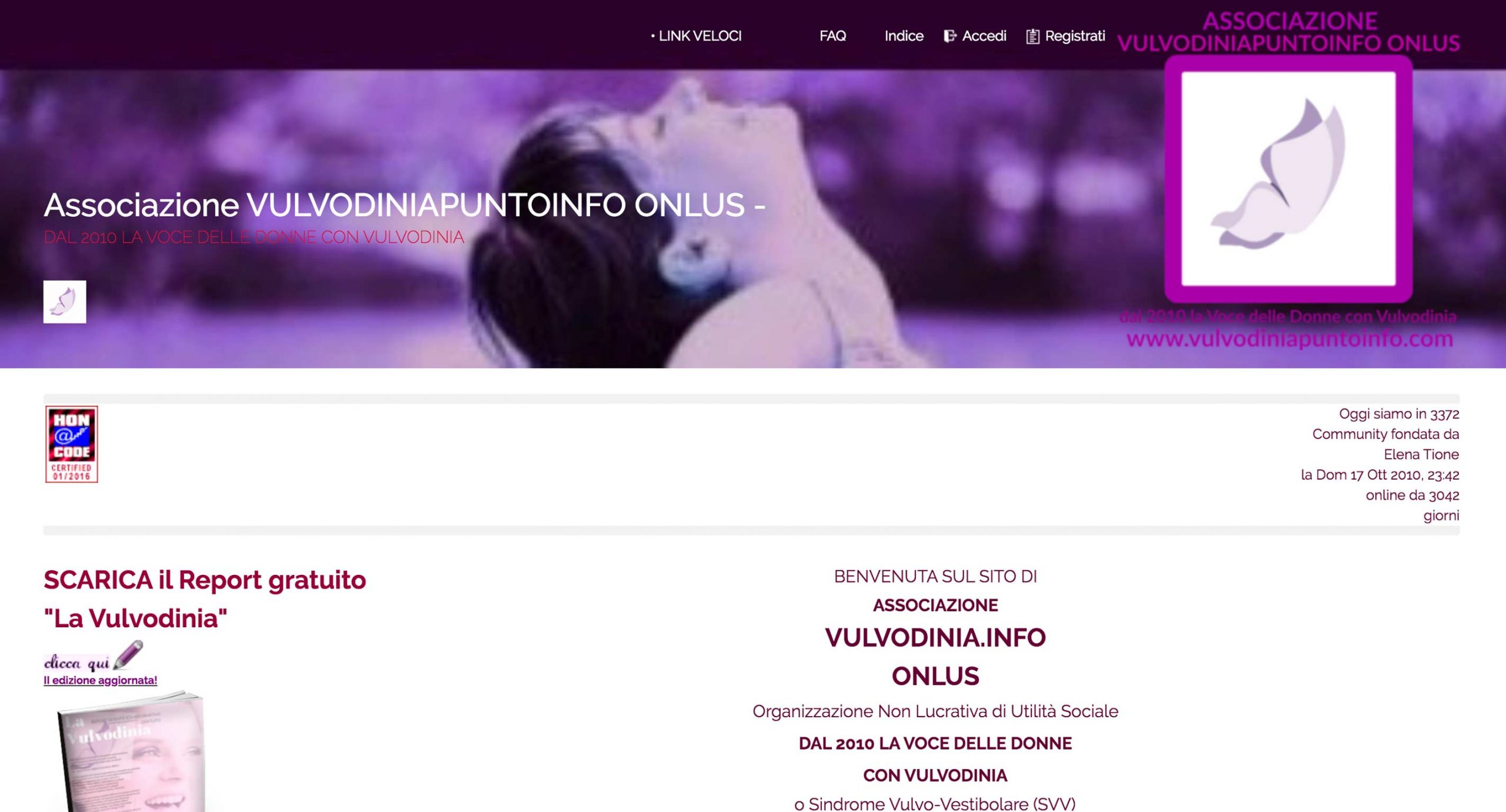 Vulvodinia Punto Info - Home Page